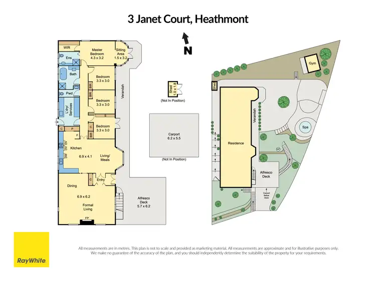 Floorplan of Homely house listing, 3 Janet Court, Heathmont VIC 3135
