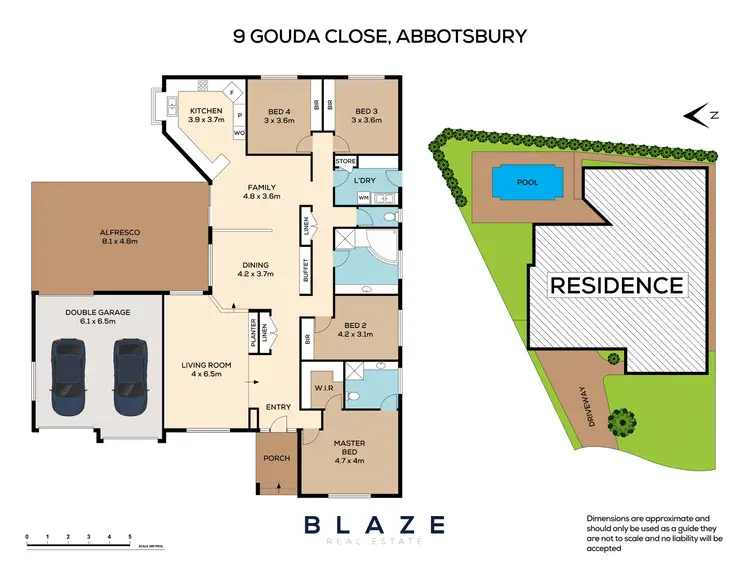 Floorplan of Homely house listing, 9 Gouda Close, Abbotsbury NSW 2176