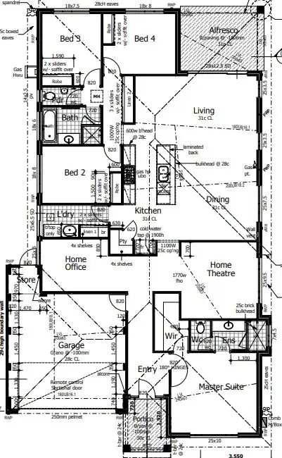 Floorplan of Homely house listing, 8 Johnsonia Bend, Hammond Park WA 6164