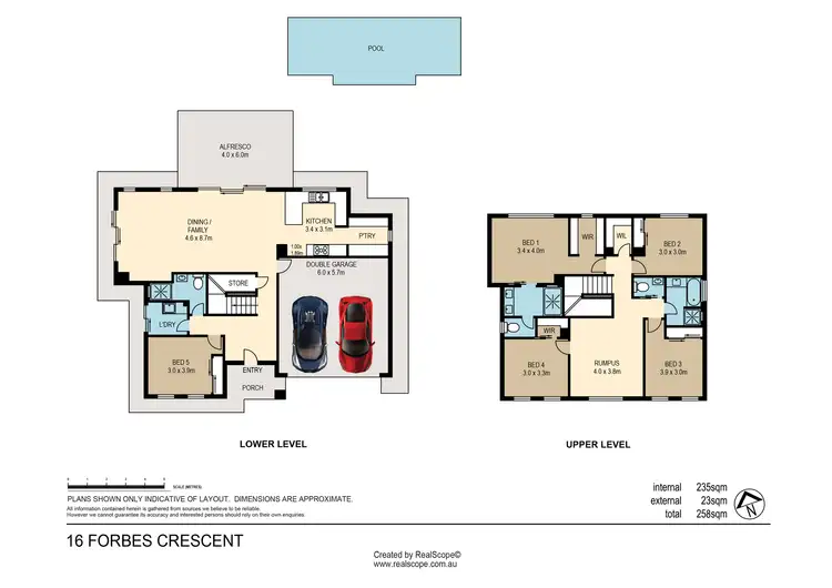 Floorplan of Homely house listing, 16 Forbes Crescent, Upper Kedron QLD 4055