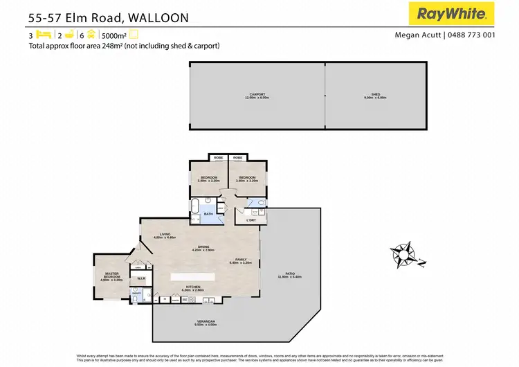 Floorplan of Homely house listing, 55 Elm Road, Walloon QLD 4306