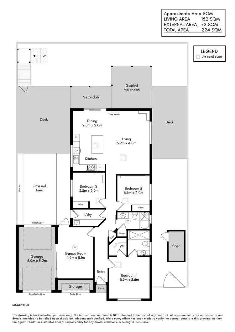 Floorplan of Homely house listing, 40 Curlew Street, Sheidow Park SA 5158