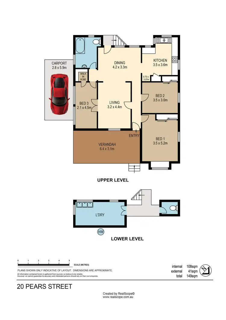 Floorplan of Homely house listing, 20 Pears Street, Auchenflower QLD 4066