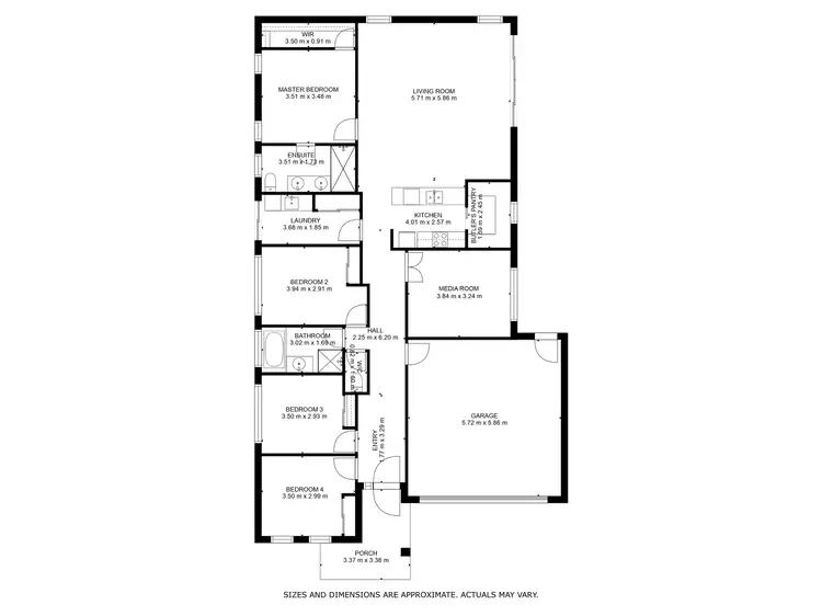 Floorplan of Homely house listing, 11 Serendipita Street, Bridgeman Downs QLD 4035
