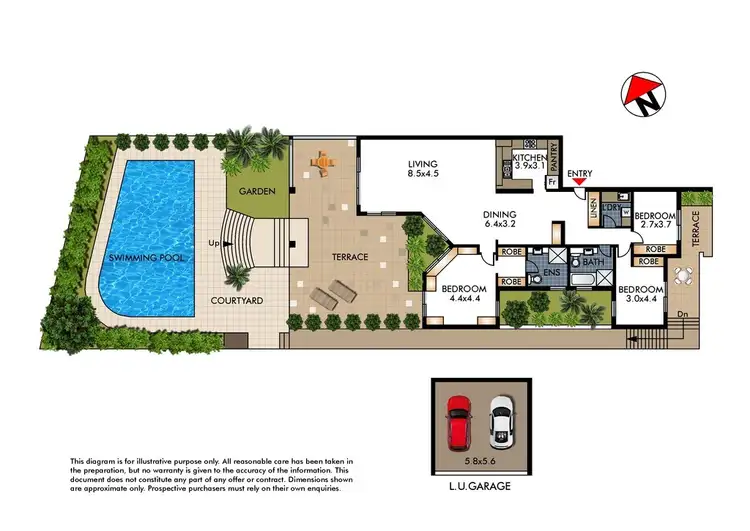 Floorplan of Homely apartment listing, 1/16-18 Carlisle Street, Rose Bay NSW 2029