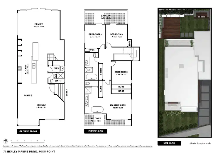 Floorplan of Homely house listing, 71 Henley Marine Drive, Rodd Point NSW 2046