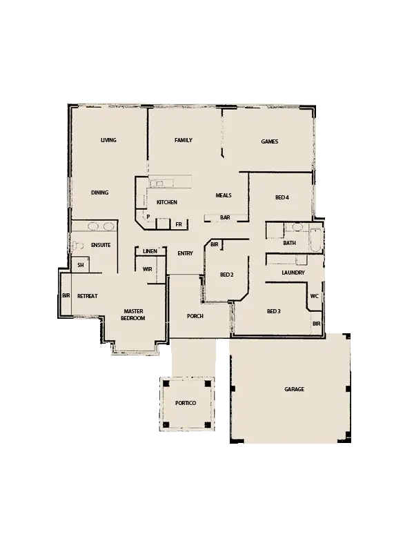 Floorplan of Homely house listing, 29 Willoughbridge Crescent, Erskine WA 6210