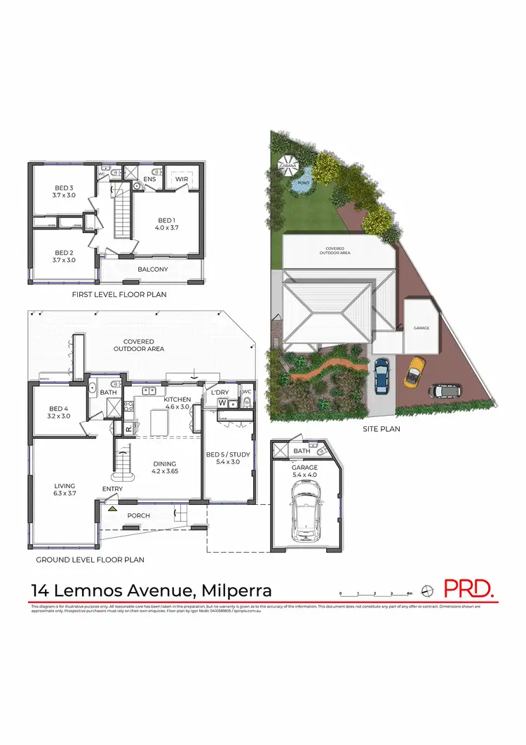 Floorplan of Homely house listing, 14 Lemnos Avenue, Milperra NSW 2214