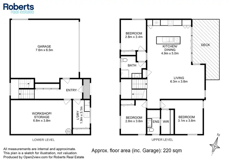 Floorplan of Homely house listing, 124c Tasman Highway, Bicheno TAS 7215