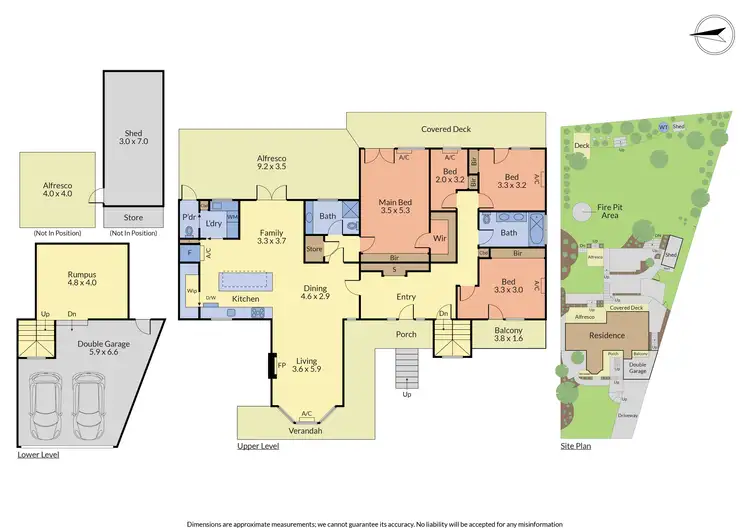 Floorplan of Homely house listing, 12 Myrtle Crescent, Ferntree Gully VIC 3156
