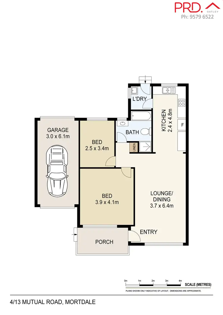 Floorplan of Homely villa listing, 4/13-15 Mutual Road, Mortdale NSW 2223