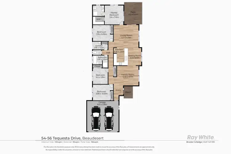 Floorplan of Homely house listing, 54-56 Tequesta Drive, Beaudesert QLD 4285