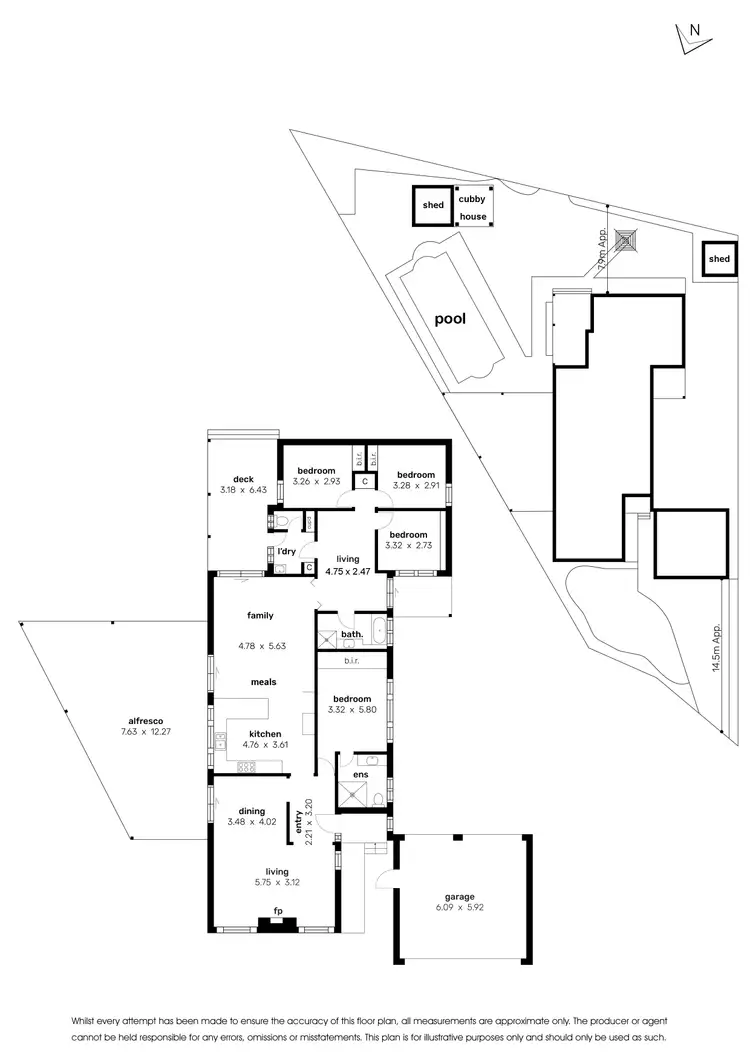 Floorplan of Homely house listing, 9 Investigator Grove, Altona Meadows VIC 3028