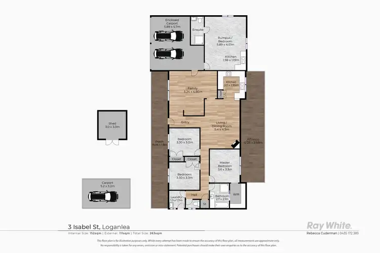Floorplan of Homely house listing, 3 Isabel Street, Loganlea QLD 4131