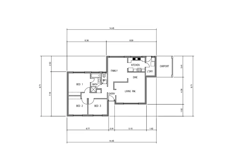 Floorplan of Homely house listing, 91 Dotterel Way, Yangebup WA 6164