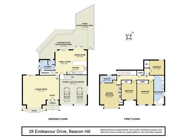 Floorplan of Homely house listing, 28 Endeavour Drive, Beacon Hill NSW 2100