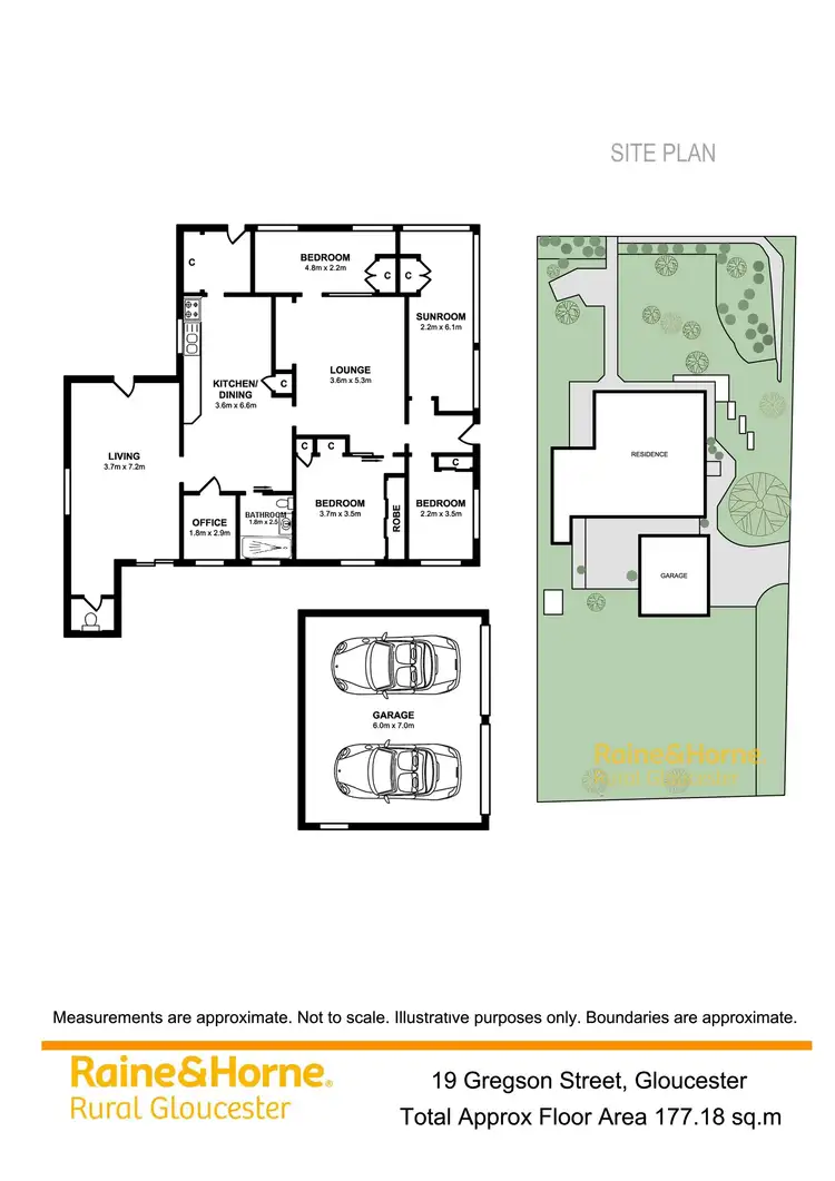 Floorplan of Homely house listing, 19 Gregson Street, Gloucester NSW 2422