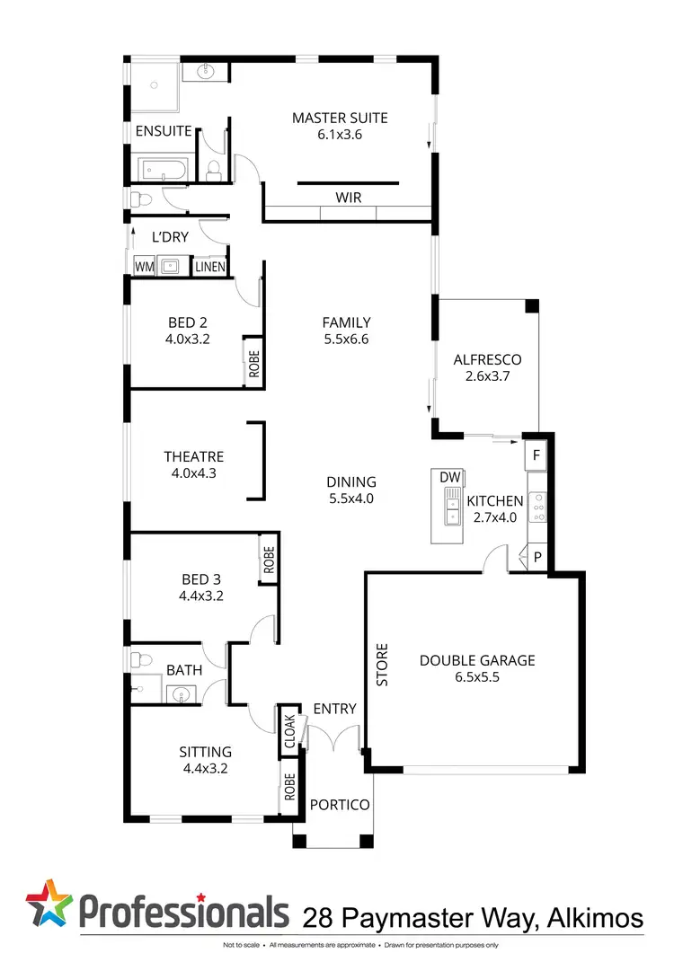 Floorplan of Homely house listing, 28 Paymaster Way, Alkimos WA 6038