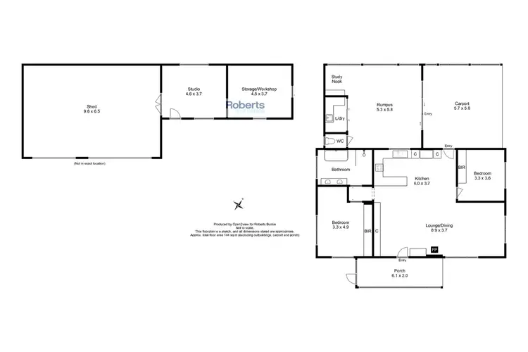 Floorplan of Homely house listing, 22226 Bass Highway, Smithton TAS 7330