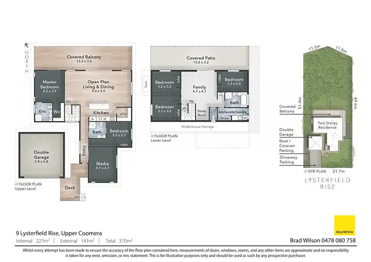 Floorplan of Homely house listing, 9 Lysterfield Rise, Upper Coomera QLD 4209