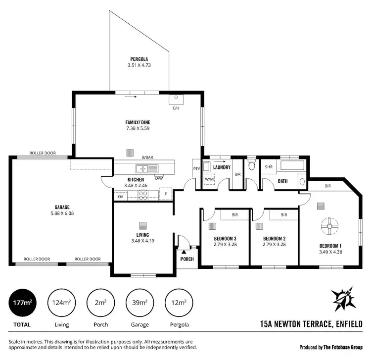 Floorplan of Homely house listing, 15A Newton Terrace, Enfield SA 5085