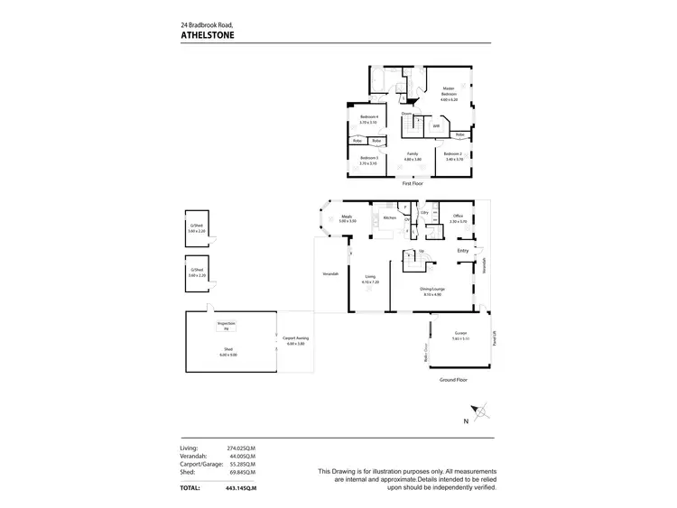 Floorplan of Homely house listing, 24 Bradbrook Road, Athelstone SA 5076