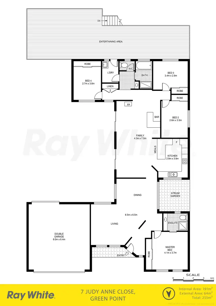 Floorplan of Homely house listing, 7 Judy Anne Close, Green Point NSW 2251