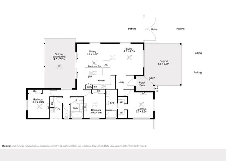 Floorplan of Homely house listing, 14 Cajuput Crescent, Djugun WA 6725