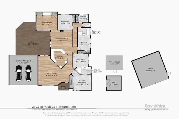 Floorplan of Homely house listing, 21-23 Remick Court, Heritage Park QLD 4118