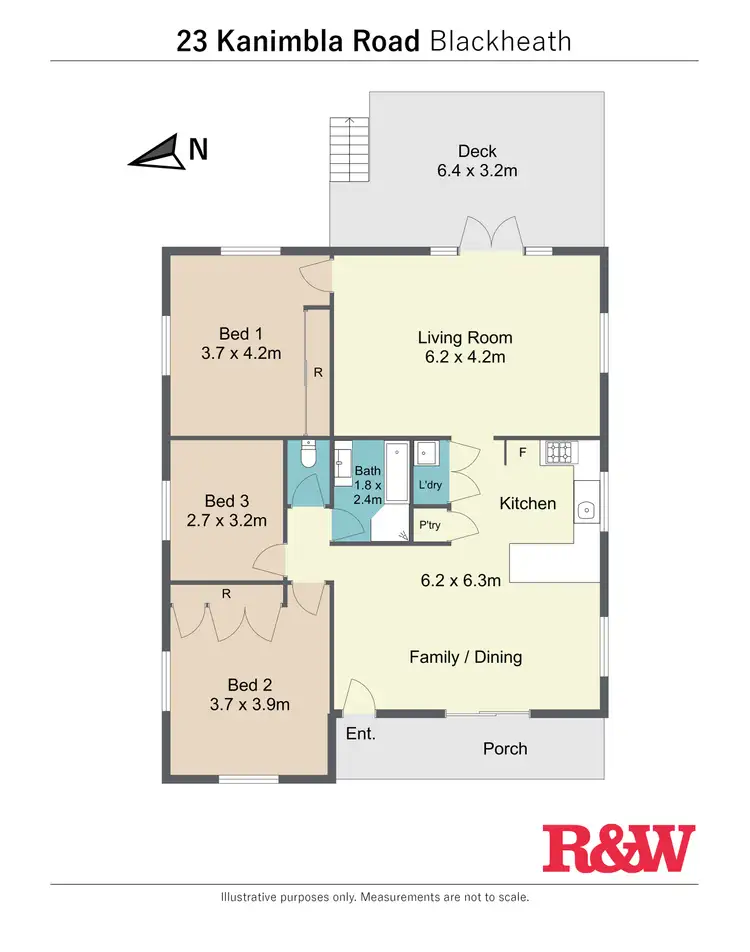 Floorplan of Homely house listing, 23 Kanimbla Road, Blackheath NSW 2785