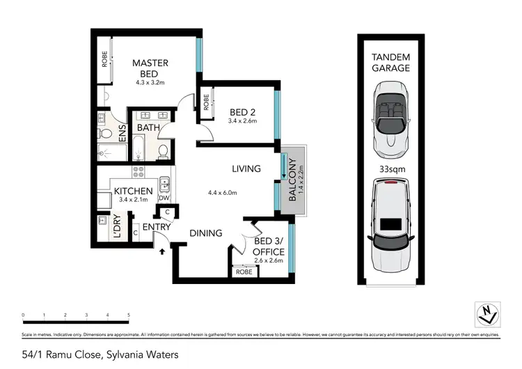 Floorplan of Homely apartment listing, 54/1 Ramu Close, Sylvania Waters NSW 2224