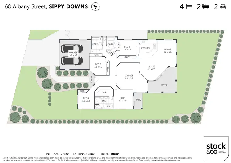 Floorplan of Homely house listing, 68 Albany Street, Sippy Downs QLD 4556