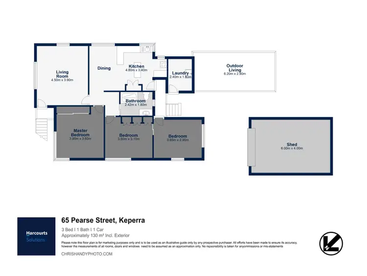 Floorplan of Homely house listing, 65 Pearse Street, Keperra QLD 4054