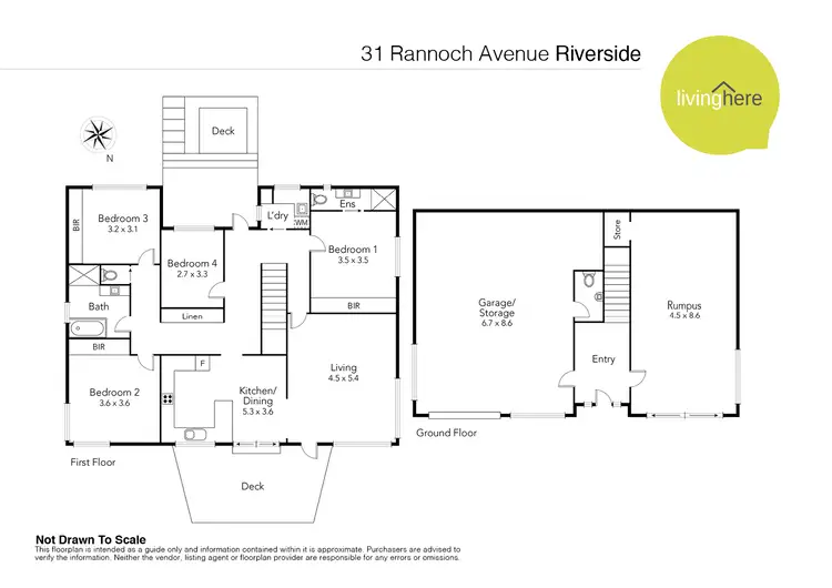 Floorplan of Homely house listing, 31 Rannoch Avenue, Riverside TAS 7250
