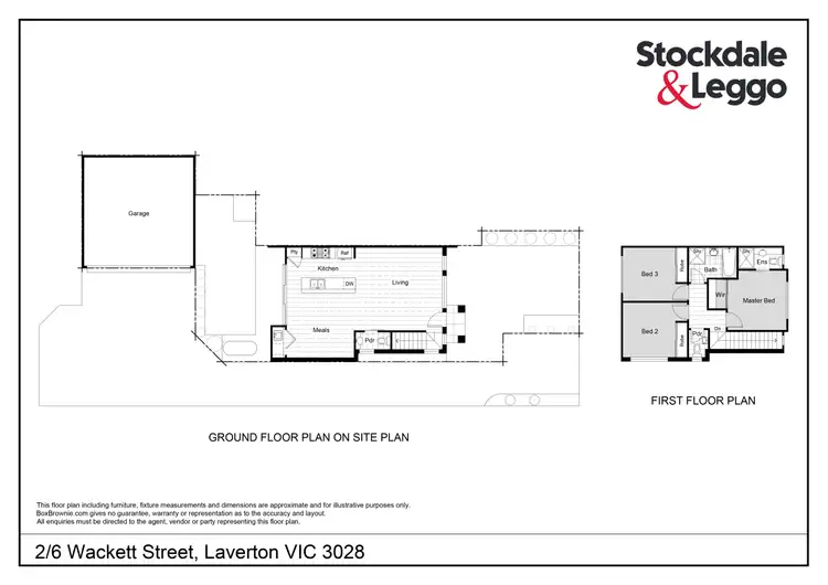 Floorplan of Homely house listing, 2/6 Wackett Street, Laverton VIC 3028