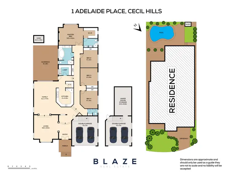 Floorplan of Homely house listing, 1 Adelaide Place, Cecil Hills NSW 2171