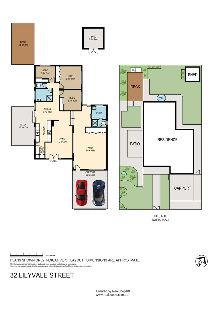 Floorplan of Homely house listing, 32 Lilyvale Street, Mansfield QLD 4122