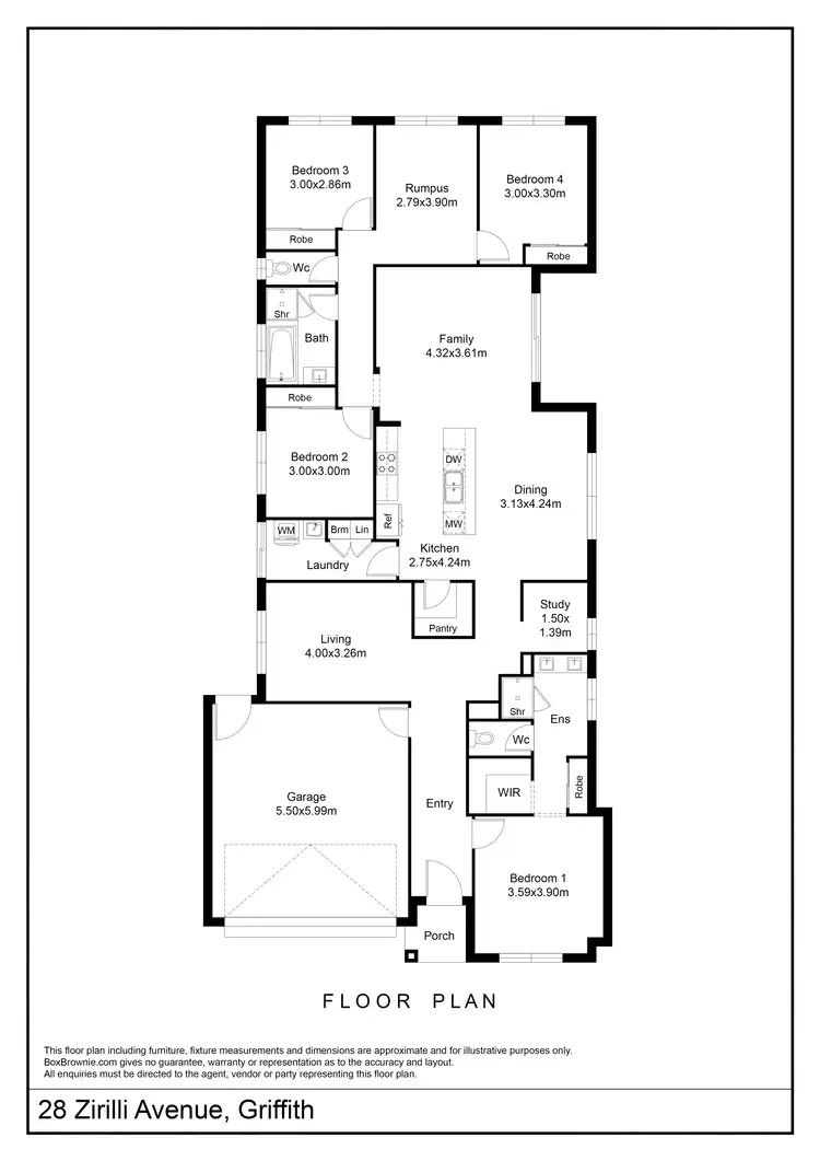 Floorplan of Homely other listing, 28 Zirilli Avenue, Griffith NSW 2680