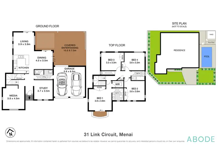 Floorplan of Homely house listing, 31 Link Circuit, Menai NSW 2234