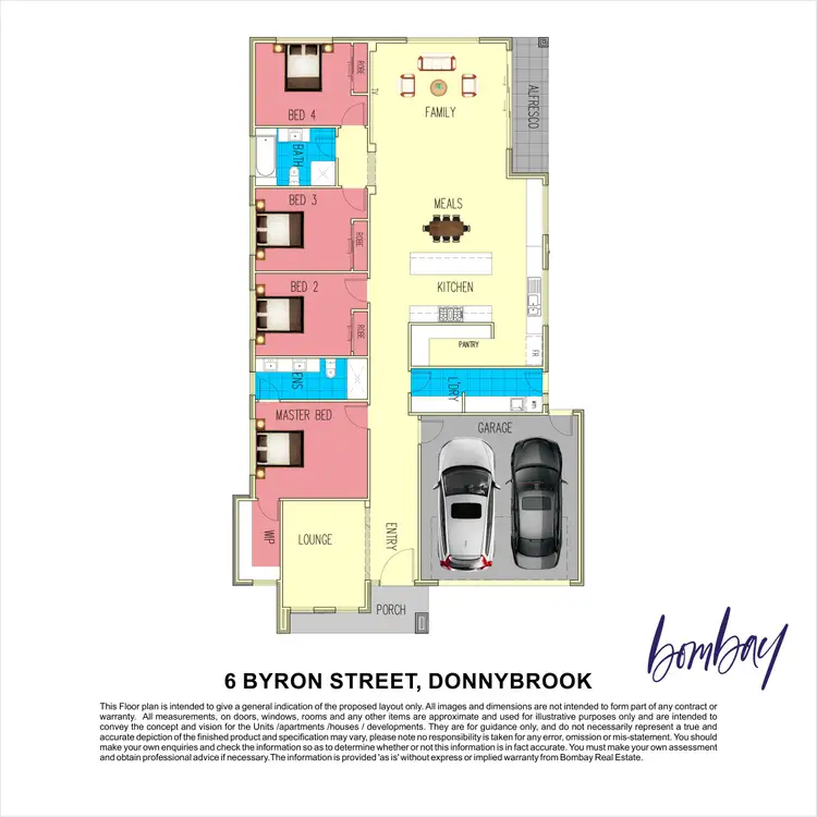 Floorplan of Homely house listing, 6 Byron Street, Donnybrook VIC 3064