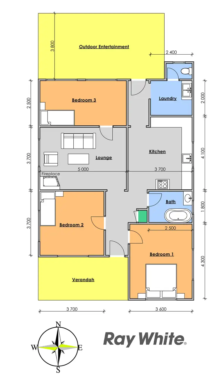Floorplan of Homely house listing, 2 Stevenson Lane, Taree NSW 2430