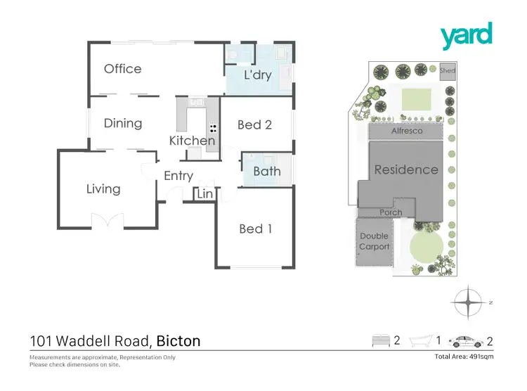 Floorplan of Homely house listing, 101 Waddell Road, Bicton WA 6157
