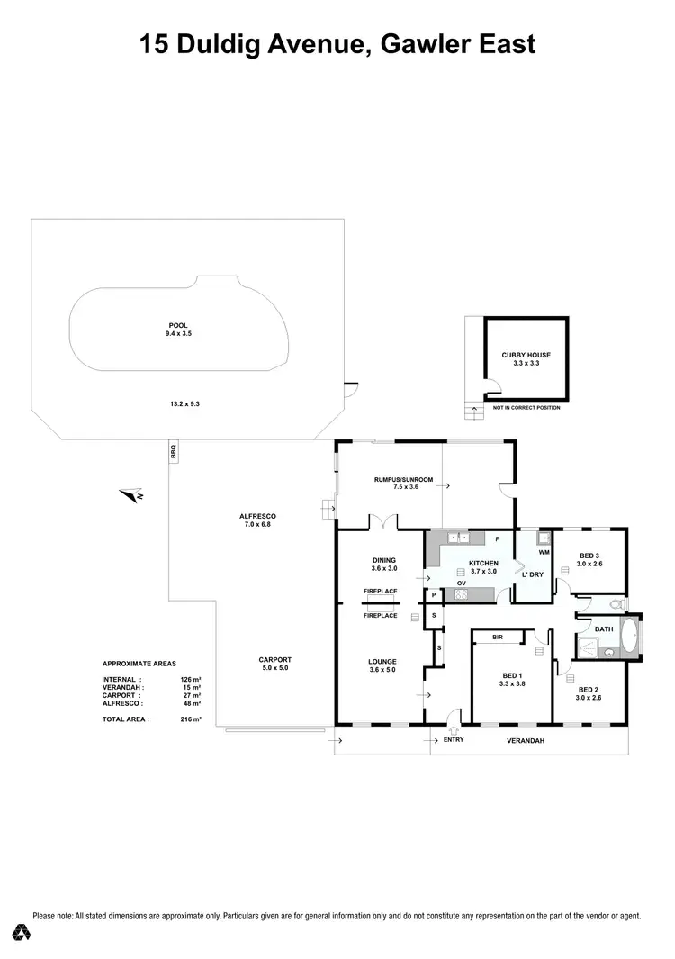 Floorplan of Homely house listing, 15 Duldig Avenue, Gawler East SA 5118