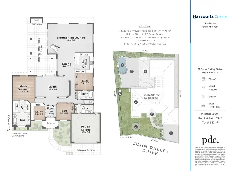 Floorplan of Homely house listing, 21 John Dalley Drive, Helensvale QLD 4212