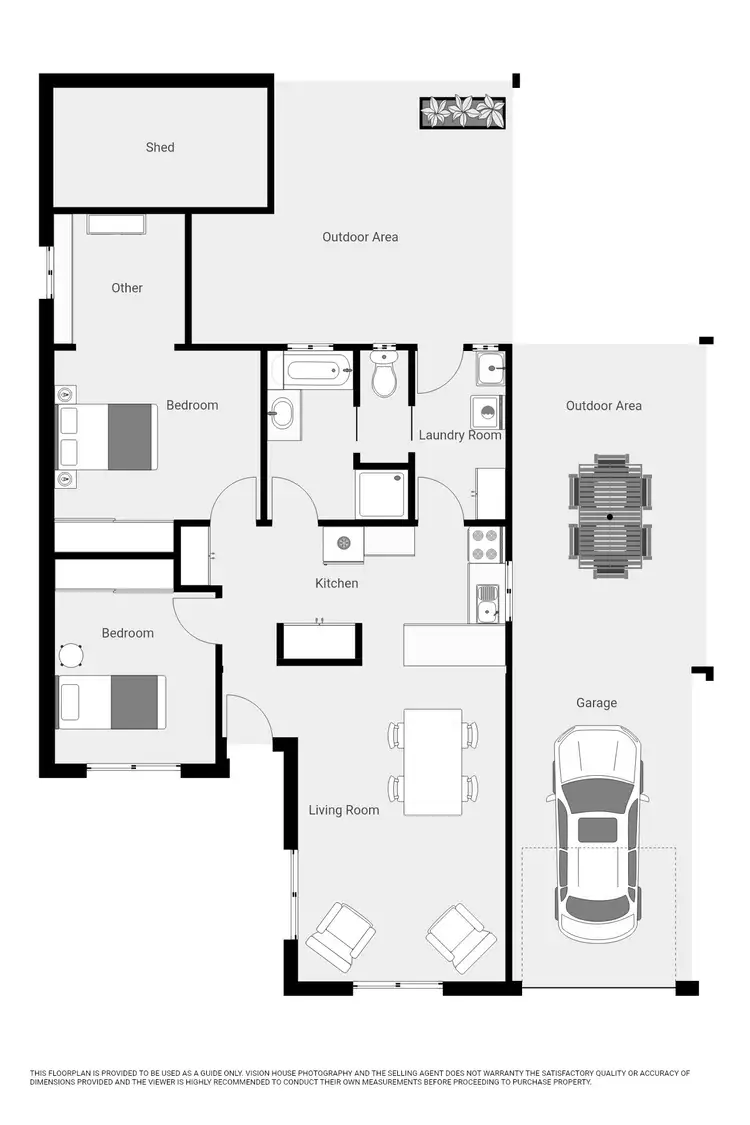 Floorplan of Homely house listing, 3/60 Chaffey Street, Merbein VIC 3505