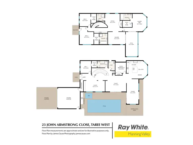 Floorplan of Homely house listing, 23 John Armstrong Close, Taree NSW 2430