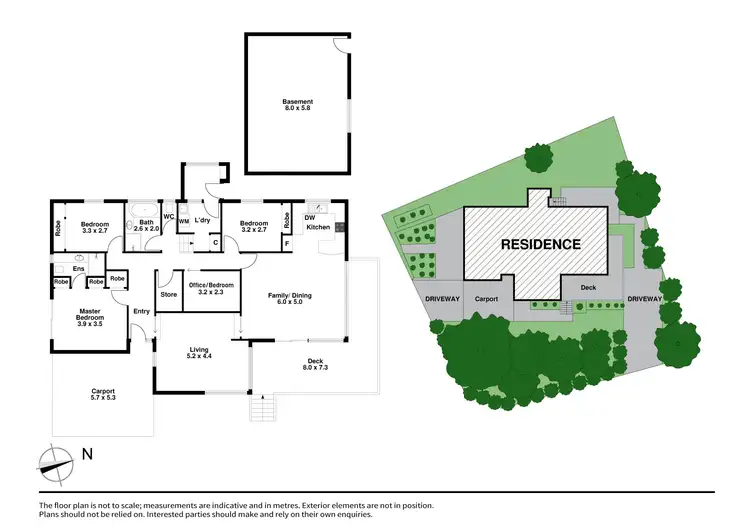 Floorplan of Homely house listing, 1 Craig Hill Drive, Wheelers Hill VIC 3150