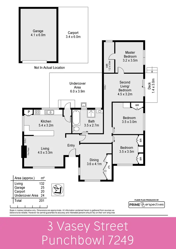Floorplan of Homely house listing, 3 Vasey Street, Punchbowl TAS 7249