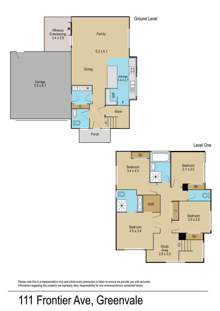 Floorplan of Homely house listing, 111 Frontier Avenue, Greenvale VIC 3059