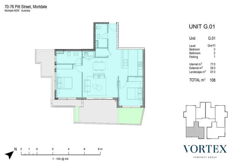 Floorplan of Homely apartment listing, 70 Pitt Street, Mortdale NSW 2223